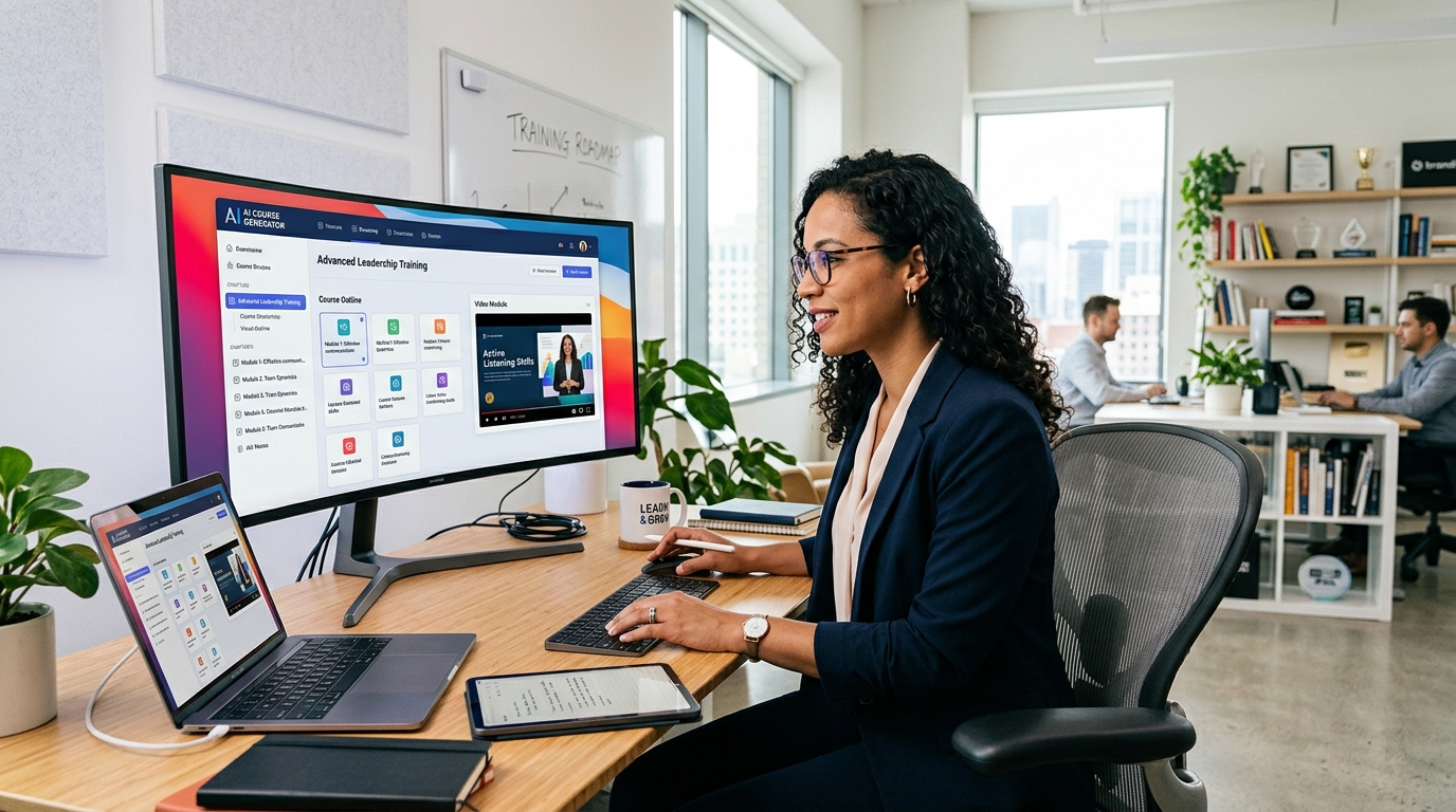 Best AI Course Generator Tools for Corporate Trainers